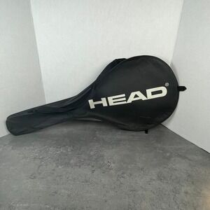 HEAD Tennis Full Size Coverage Racquet Holder | Black Carrying Bag With Zipper‎